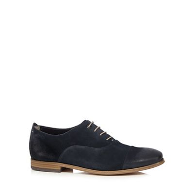 Clarks Dark blue 'Chinley' lace up shoes